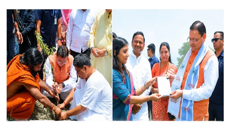 हरेला पर्व पर मालाग्राम पहुंचे मुख्यमंत्री, सघन पौधरोपण कर दिया हरित संरक्षण का संदेश।