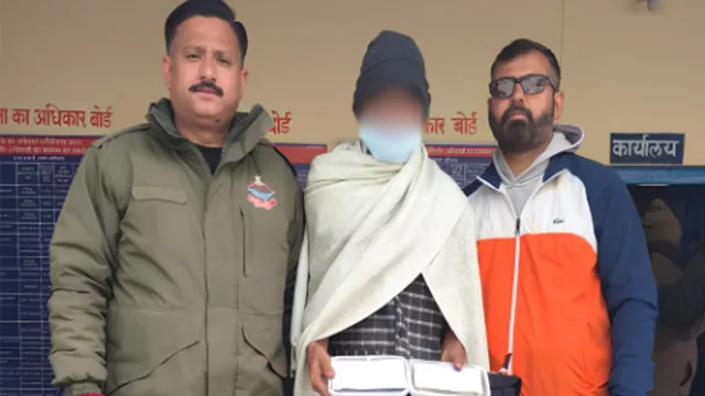 बदरीनाथ धाम से भगवान का 5 लाख का मणि जड़ित स्वर्ण मुकुट चुराने वाला साधु गिरफ्तार, मुकुट बरामद