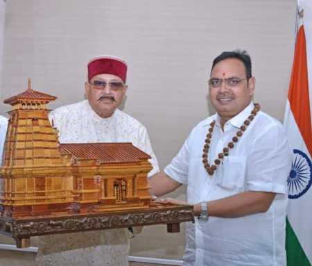 सतपाल महाराज की राजस्थान सीएम से मुलाकात, पर्यटन और संस्कृति को मिलेगा नया आयाम